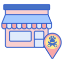 business,architecture and city,maps and location,shop,beauty,beauty salon,animal,commerce,location pin,barbershop,hair,salon,paw